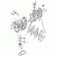 CRANKCASE - 2 Strock for T25T30A